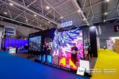 直擊深圳ISLE現(xiàn)場，新亞勝光電展位成超燃打卡點(diǎn)！LED屏租賃新體驗(yàn)引爆展會(huì)